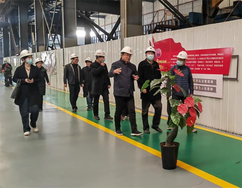 河南日报报业集团郑州分社社长徐建勋一行莅临华亿网页版调研非公党建工作