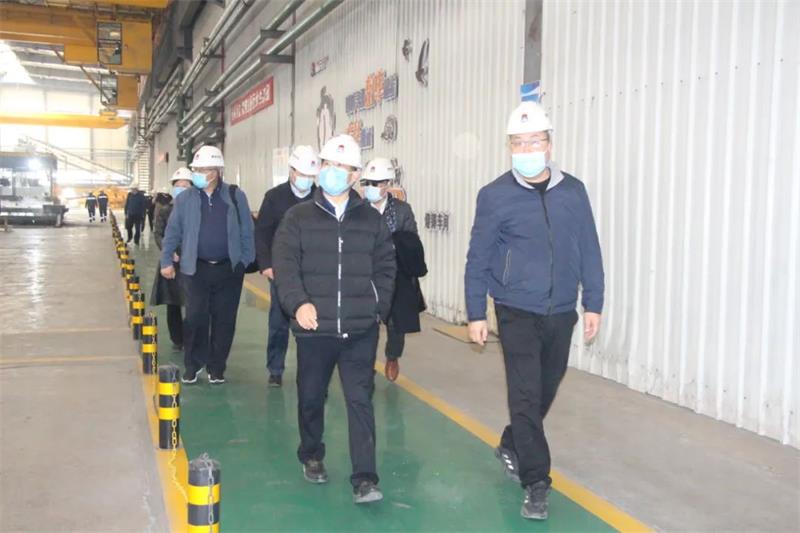 中国有色金属工业协会党委副书记范顺科一行莅临华亿网页版调研指导