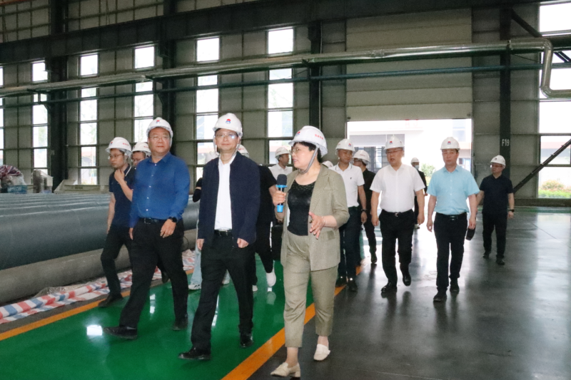 贵阳市政协副主席、清镇市委书记付涛一行到华亿网页版考察